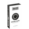 Secura Condoms Préservatifs épais en latex Extra Safe 53mm x12